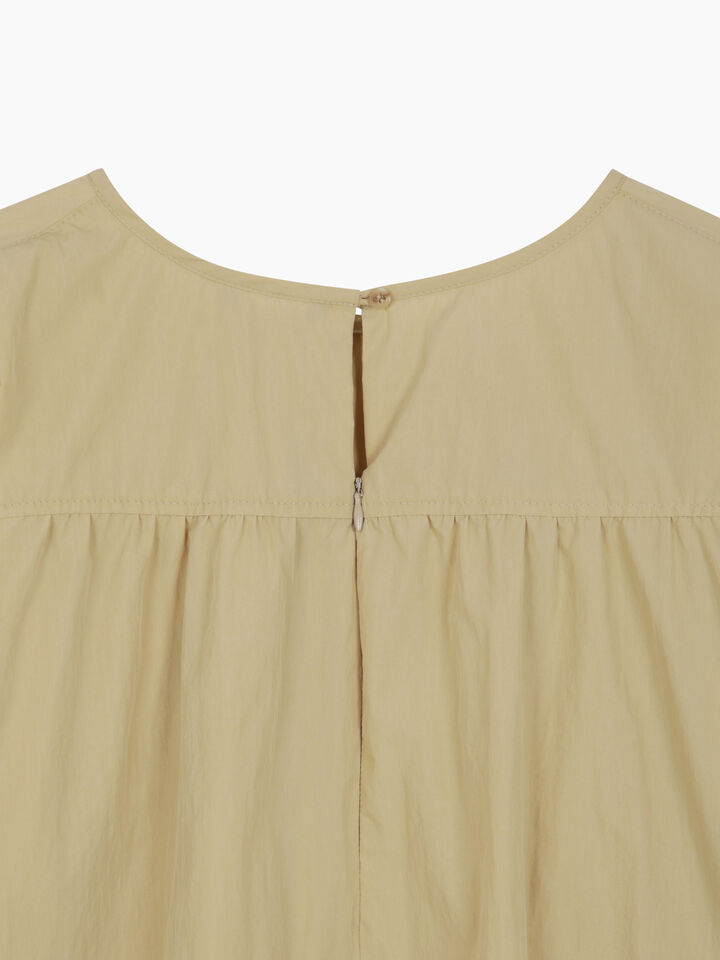 Beige blouse with balloon sleeves - null - Beige | Sisley K image number 4